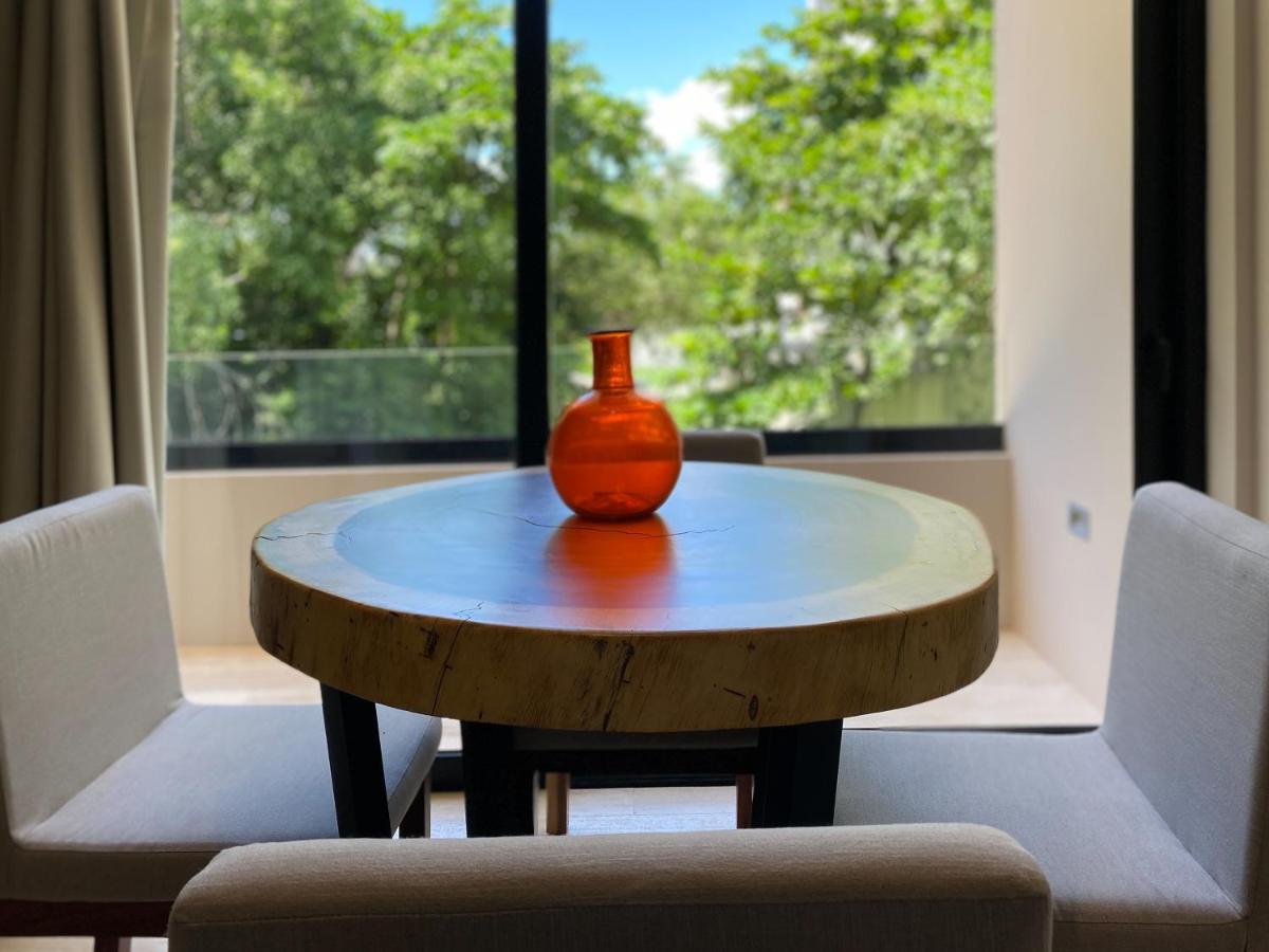 Big Studio At Kaab By The Beach With Roof Top Pool, Sauna And Jacuzzi Near Paseo Del Carmen Mall Playa del Carmen Exteriör bild