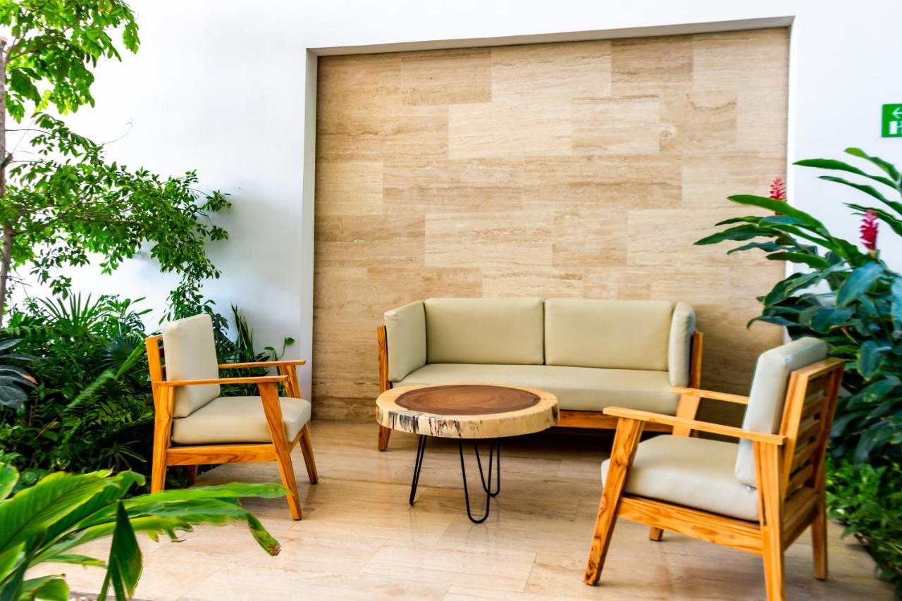 Big Studio At Kaab By The Beach With Roof Top Pool, Sauna And Jacuzzi Near Paseo Del Carmen Mall Playa del Carmen Exteriör bild