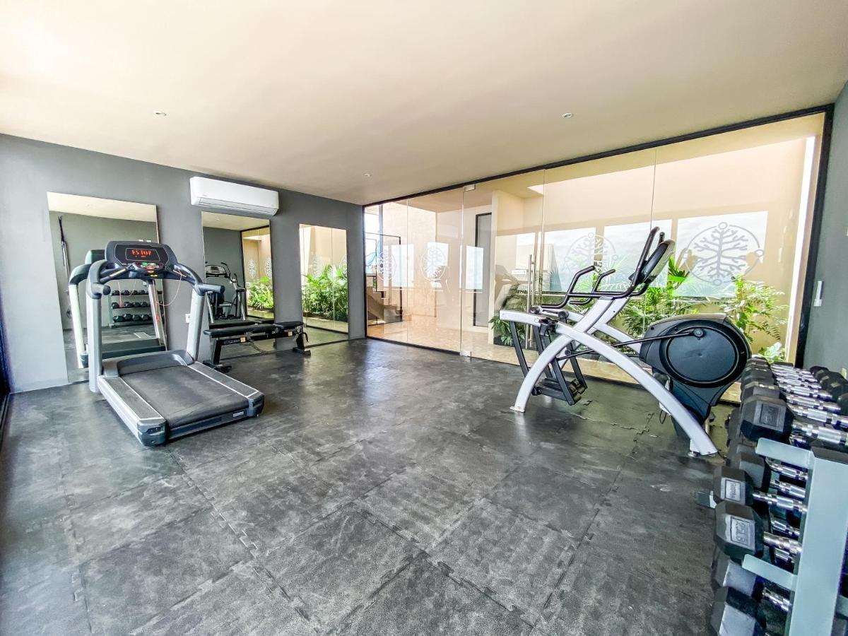 Big Studio At Kaab By The Beach With Roof Top Pool, Sauna And Jacuzzi Near Paseo Del Carmen Mall Playa del Carmen Exteriör bild