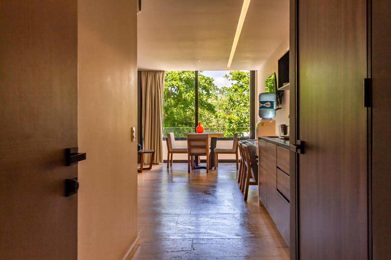 Big Studio At Kaab By The Beach With Roof Top Pool, Sauna And Jacuzzi Near Paseo Del Carmen Mall Playa del Carmen Exteriör bild