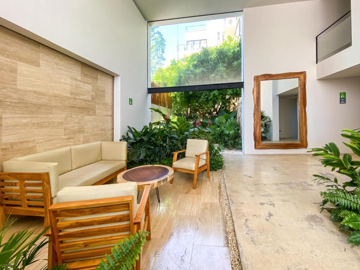 Big Studio At Kaab By The Beach With Roof Top Pool, Sauna And Jacuzzi Near Paseo Del Carmen Mall Playa del Carmen Exteriör bild