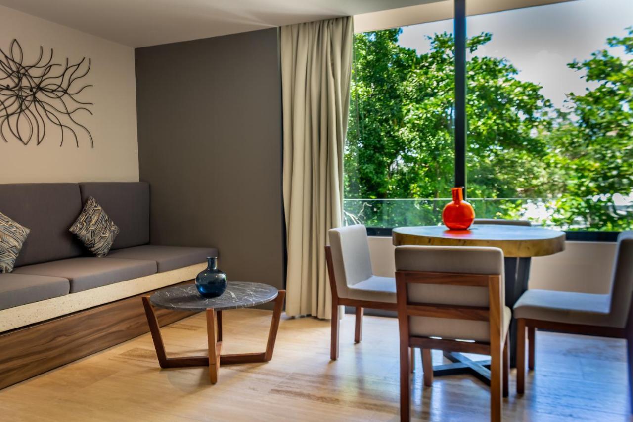 Big Studio At Kaab By The Beach With Roof Top Pool, Sauna And Jacuzzi Near Paseo Del Carmen Mall Playa del Carmen Exteriör bild