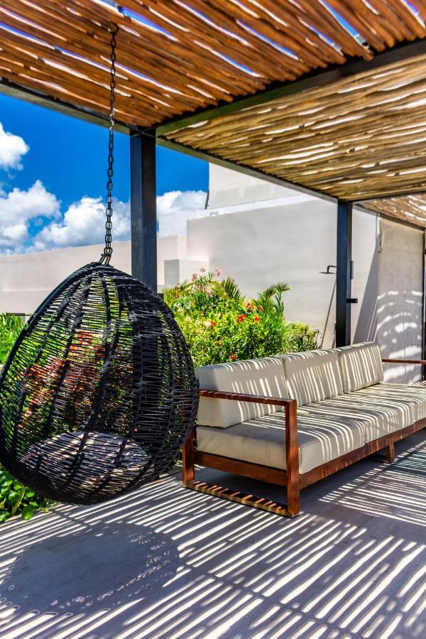 Big Studio At Kaab By The Beach With Roof Top Pool, Sauna And Jacuzzi Near Paseo Del Carmen Mall Playa del Carmen Exteriör bild