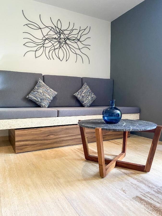 Big Studio At Kaab By The Beach With Roof Top Pool, Sauna And Jacuzzi Near Paseo Del Carmen Mall Playa del Carmen Exteriör bild